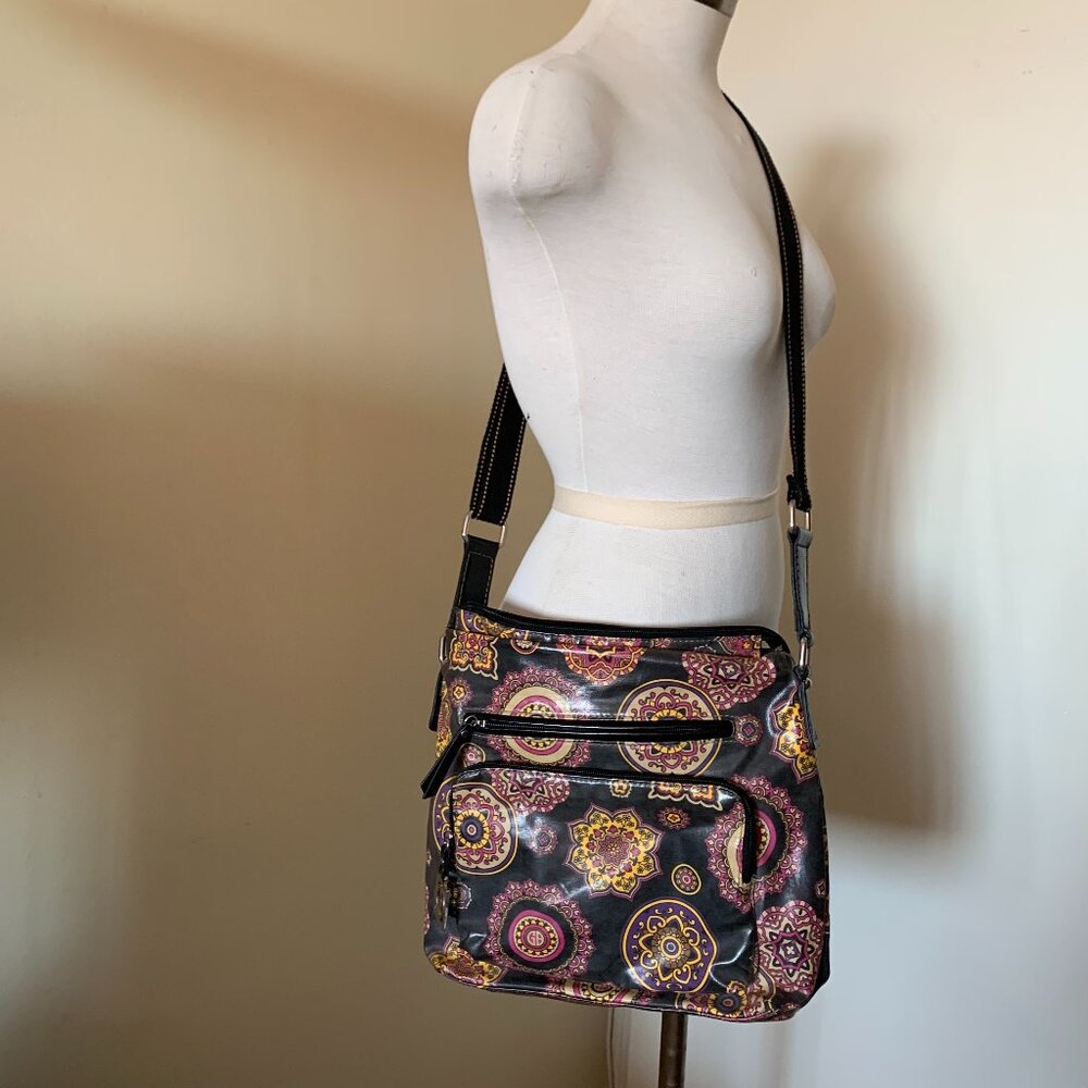 Giani Bernini CROSSBODY Handbag PURSE VINTAGE FLORAL